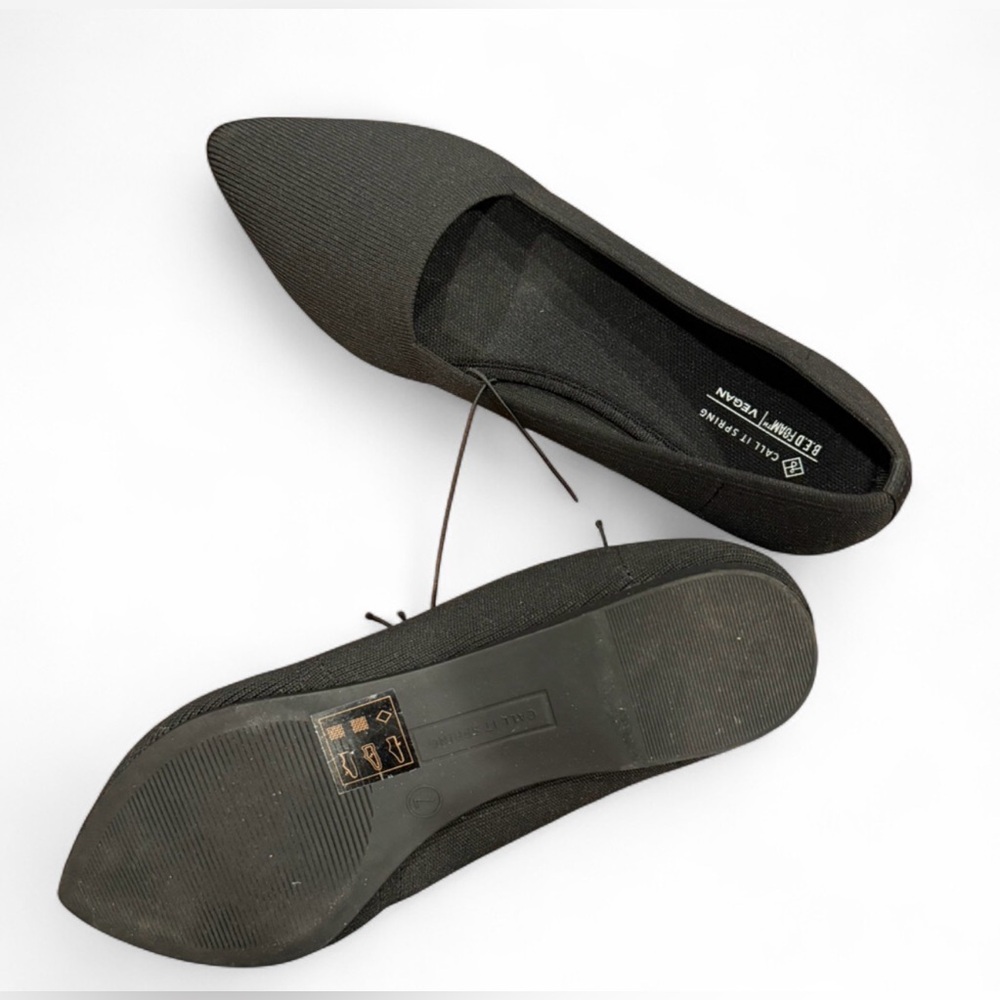BNWT Call It Spring Black Flats Women’s Shoes - Picture 4 of 8